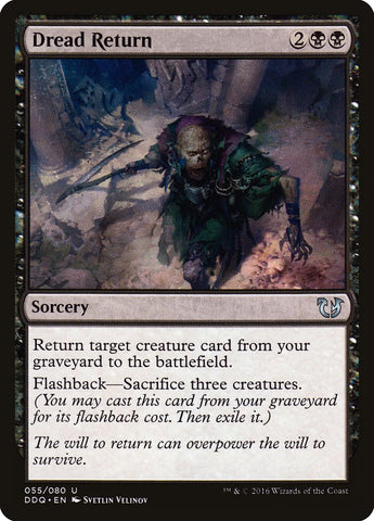 Dread Return [Duel Decks: Blessed vs. Cursed] - The Mythic Store | 24h Order Processing