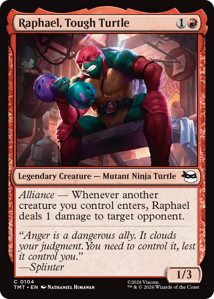 Raphael, Tough Turtle [Teenage Mutant Ninja Turtles] - The Mythic Store | 24h Order Processing