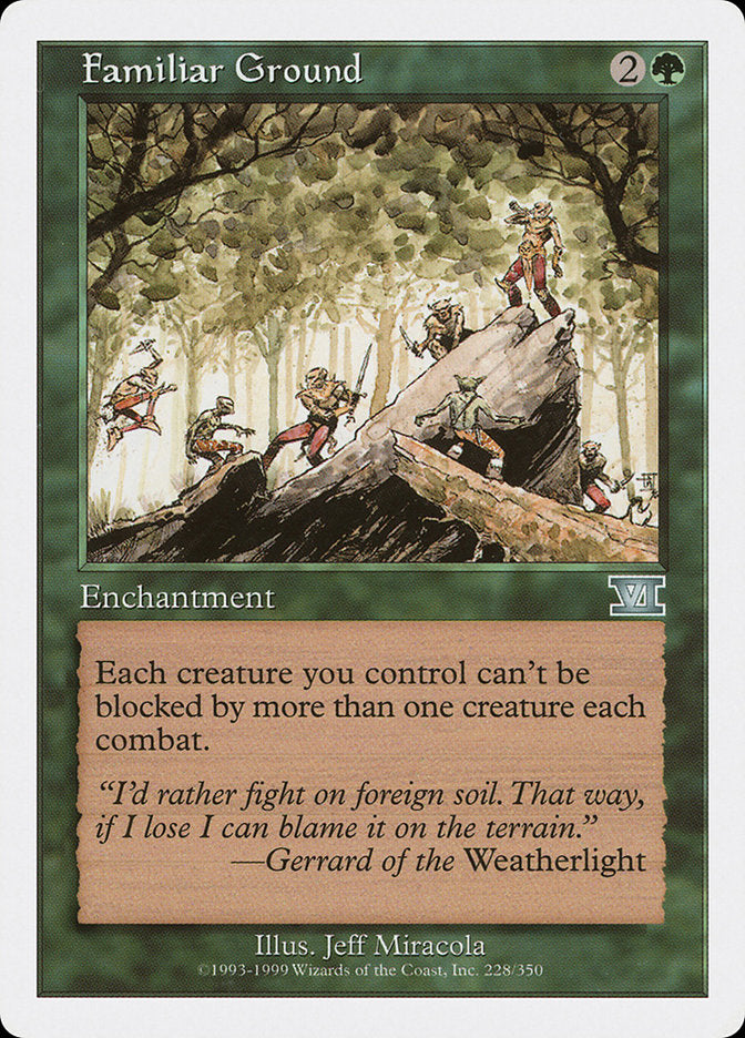 Familiar Ground [Classic Sixth Edition] - The Mythic Store | 24h Order Processing