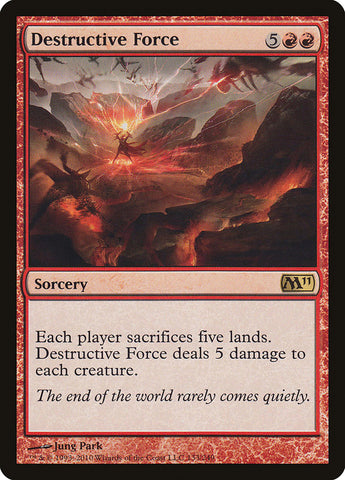 Destructive Force [Magic 2011] - The Mythic Store | 24h Order Processing
