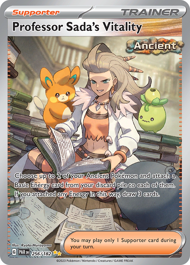 Professor Sada's Vitality (256/182) [Scarlet & Violet: Paradox Rift] - The Mythic Store | 24h Order Processing