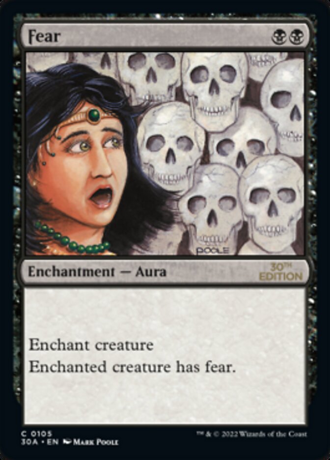 Fear [30th Anniversary Edition] - The Mythic Store | 24h Order Processing