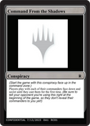 Command From the Shadows [Unknown Event] - The Mythic Store | 24h Order Processing