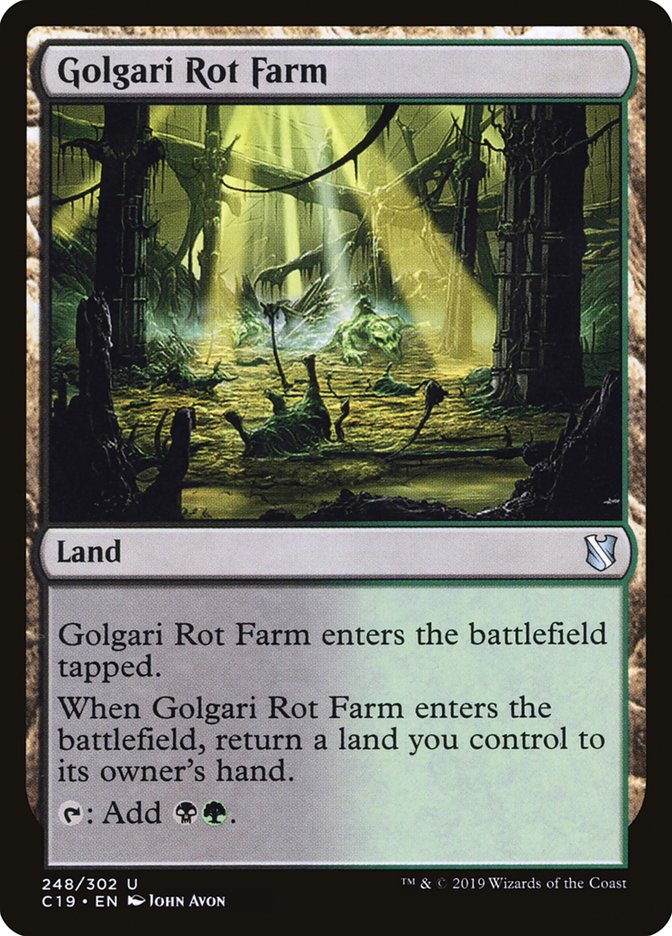 Golgari Rot Farm [Commander 2019] - The Mythic Store | 24h Order Processing