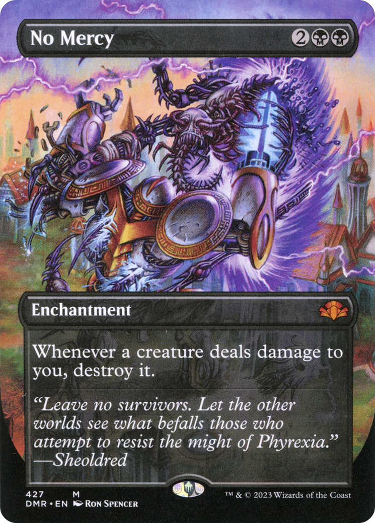 No Mercy (Borderless Alternate Art) [Dominaria Remastered] - The Mythic Store | 24h Order Processing
