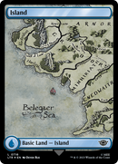Island (0716) (Surge Foil) [The Lord of the Rings: Tales of Middle-Earth] - The Mythic Store | 24h Order Processing