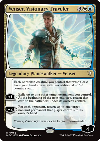 Venser, Visionary Traveler [Mystery Booster: Commander Edition] - The Mythic Store | 24h Order Processing