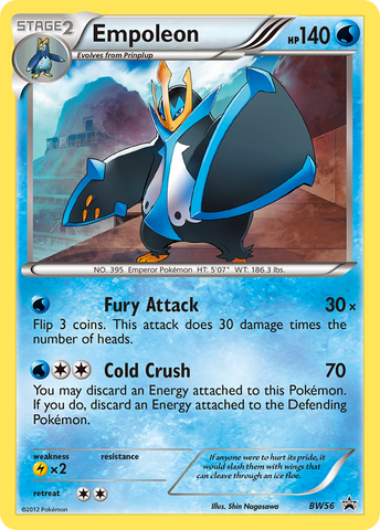 Empoleon (BW56) [Black & White: Black Star Promos] - The Mythic Store | 24h Order Processing