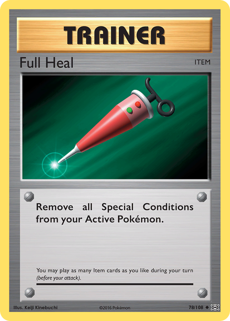Full Heal (78/108) [XY: Evolutions] - The Mythic Store | 24h Order Processing