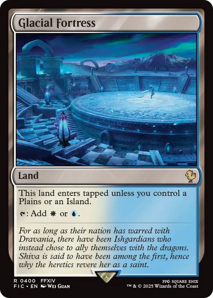 Glacial Fortress [FINAL FANTASY Commander] - The Mythic Store | 24h Order Processing