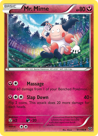 Mr. Mime (91/146) [XY: Base Set] - The Mythic Store | 24h Order Processing