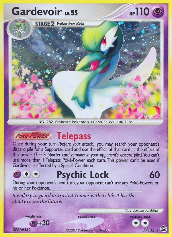 Gardevoir (7/132) [Diamond & Pearl: Secret Wonders] - The Mythic Store | 24h Order Processing