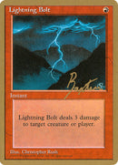 Lightning Bolt (George Baxter) [Pro Tour Collector Set] - The Mythic Store | 24h Order Processing