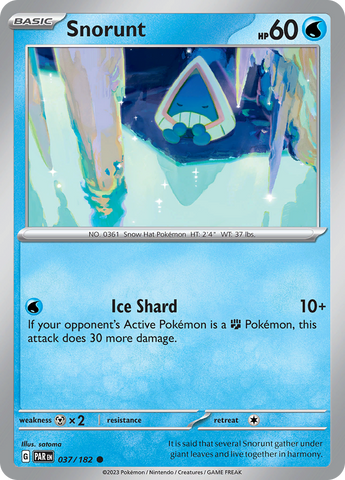 Snorunt (037/182) [Scarlet & Violet: Paradox Rift] - The Mythic Store | 24h Order Processing