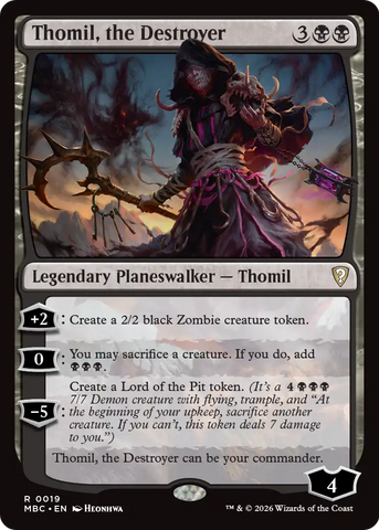 Thomil, the Destroyer [Mystery Booster: Commander Edition] - The Mythic Store | 24h Order Processing