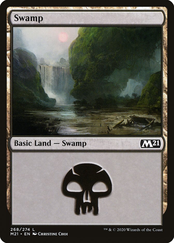 Swamp (268) [Core Set 2021] - The Mythic Store | 24h Order Processing