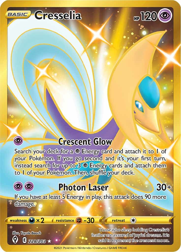 Cresselia (228/203) [Sword & Shield: Evolving Skies] - The Mythic Store | 24h Order Processing