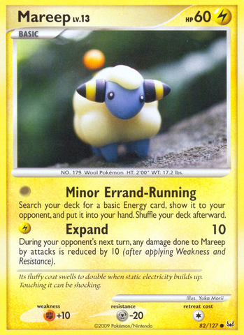 Mareep (82/127) [Platinum: Base Set] - The Mythic Store | 24h Order Processing