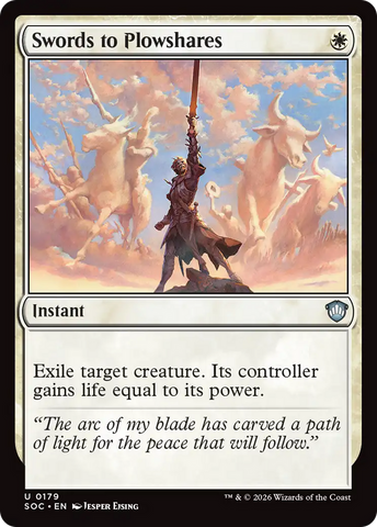 Swords to Plowshares [Secrets of Strixhaven Commander] - The Mythic Store | 24h Order Processing