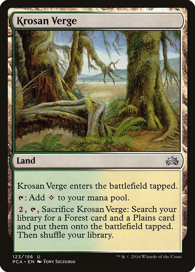 Krosan Verge [Planechase Anthology] - The Mythic Store | 24h Order Processing