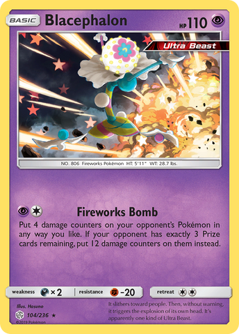 Blacephalon (104/236) [Sun & Moon: Cosmic Eclipse] - The Mythic Store | 24h Order Processing