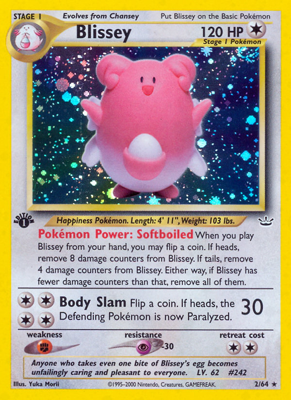 Blissey (2/64) [Neo Revelation 1st Edition] - The Mythic Store | 24h Order Processing