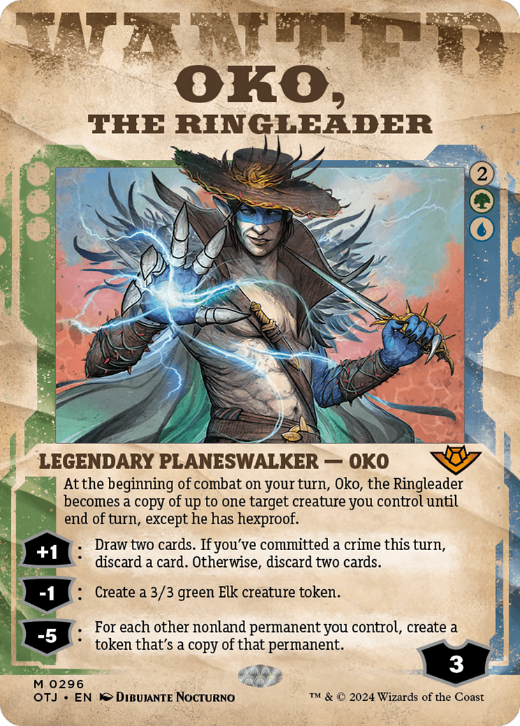 Oko, the Ringleader (Showcase) [Outlaws of Thunder Junction] - The Mythic Store | 24h Order Processing