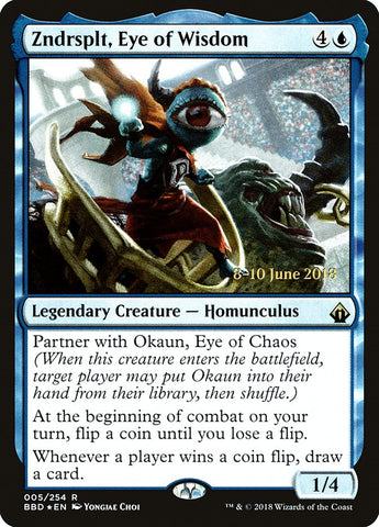 Zndrsplt, Eye of Wisdom [Battlebond Prerelease Promos] - The Mythic Store | 24h Order Processing