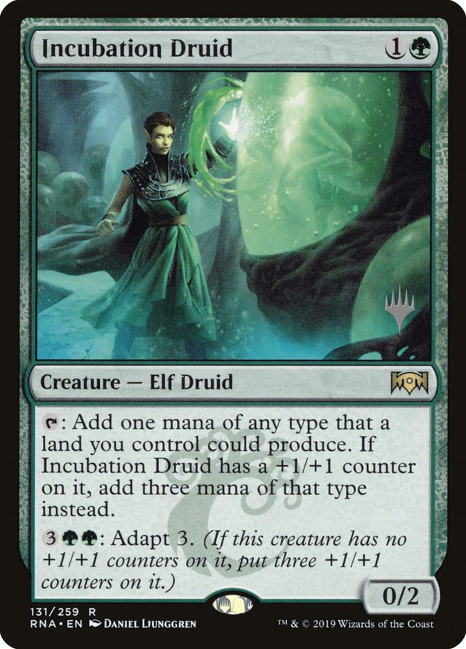 Incubation Druid (Promo Pack) [Ravnica Allegiance Promos] - The Mythic Store | 24h Order Processing