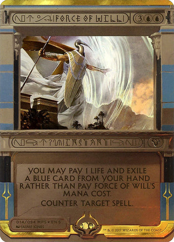 Force of Will (Invocation) [Amonkhet Invocations] - The Mythic Store | 24h Order Processing