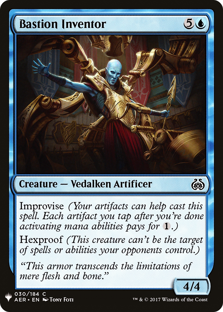 Bastion Inventor [Mystery Booster] - The Mythic Store | 24h Order Processing