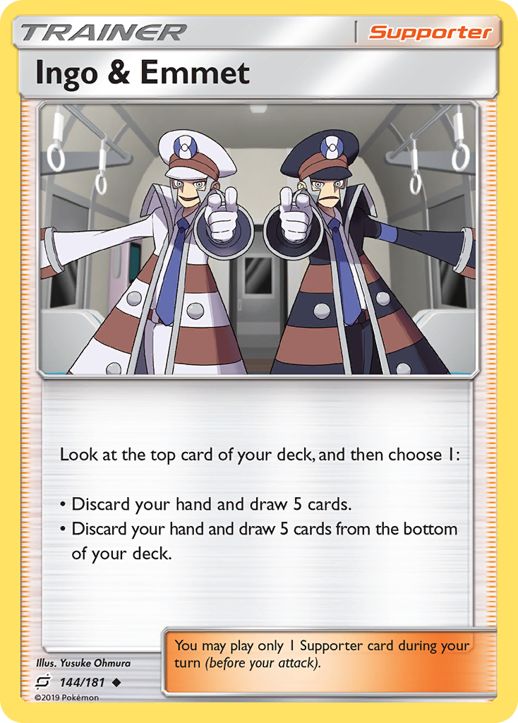 Ingo & Emmet (144/181) [Sun & Moon: Team Up] - The Mythic Store | 24h Order Processing