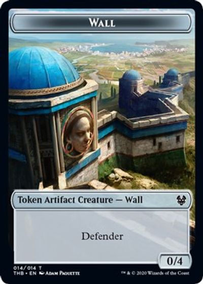 Pegasus // Wall Double-Sided Token [Challenger Decks 2021 Tokens] - The Mythic Store | 24h Order Processing