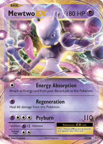 Mewtwo EX (52/108) [XY: Evolutions] - The Mythic Store | 24h Order Processing
