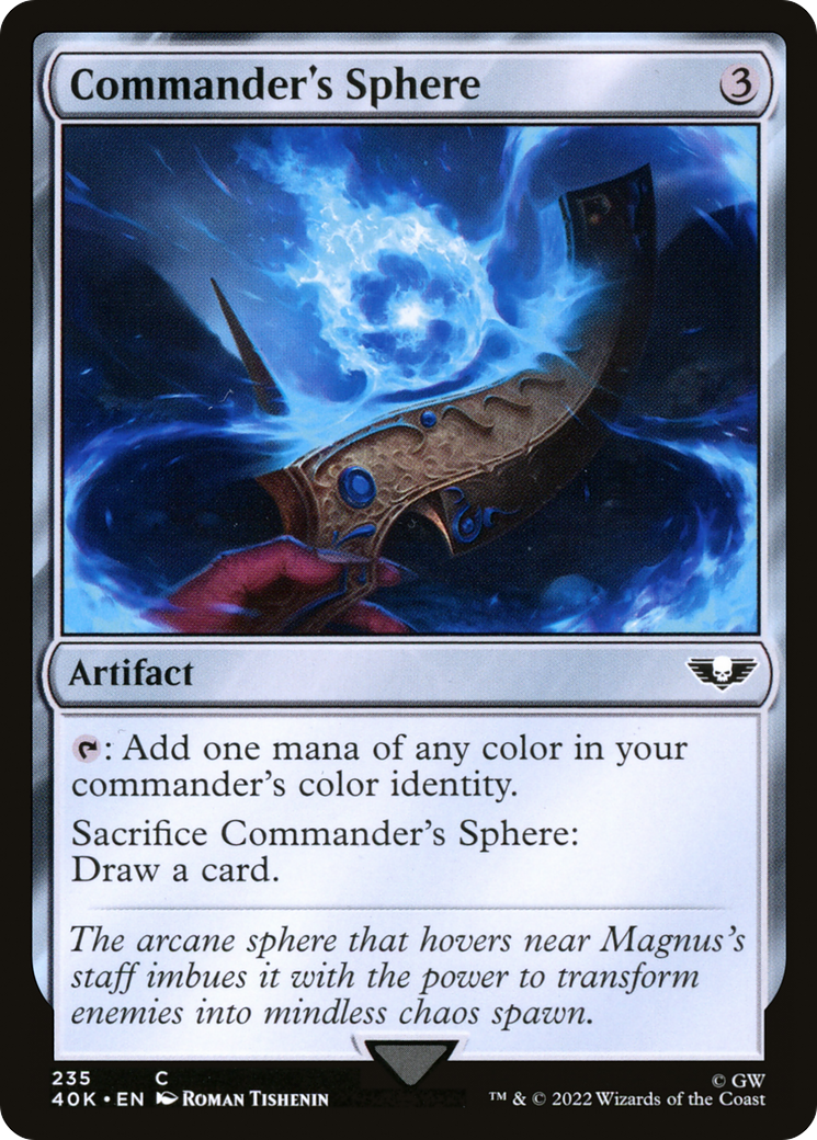 Commander's Sphere (235) [Warhammer 40,000] - The Mythic Store | 24h Order Processing