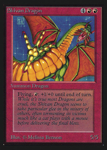 Shivan Dragon [International Collectors' Edition] - The Mythic Store | 24h Order Processing