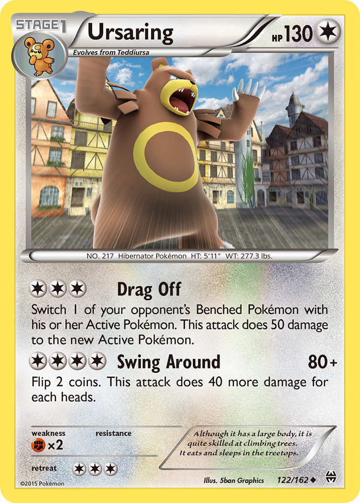 Ursaring (122/162) [XY: BREAKthrough] - The Mythic Store | 24h Order Processing