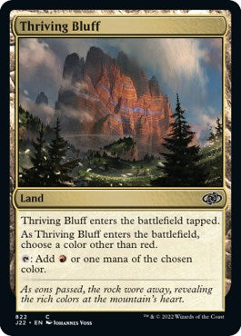 Thriving Bluff [Jumpstart 2022] - The Mythic Store | 24h Order Processing