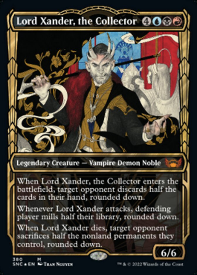 Lord Xander, the Collector (Showcase Golden Age Gilded Foil) [Streets of New Capenna] - The Mythic Store | 24h Order Processing