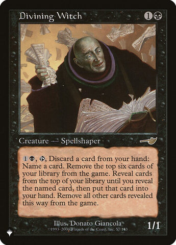 Divining Witch [The List] - The Mythic Store | 24h Order Processing
