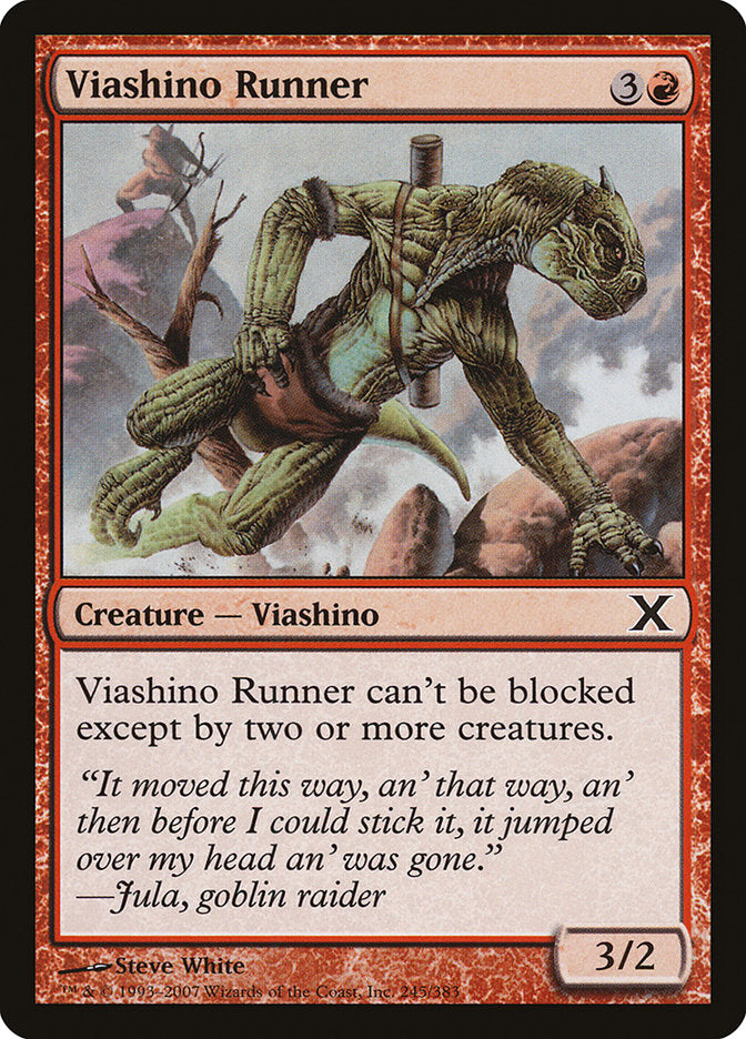 Viashino Runner [Tenth Edition] - The Mythic Store | 24h Order Processing