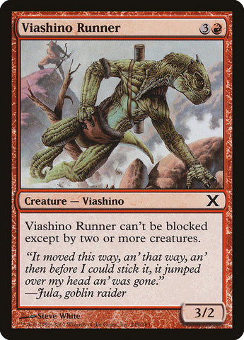 Viashino Runner [Tenth Edition] - The Mythic Store | 24h Order Processing