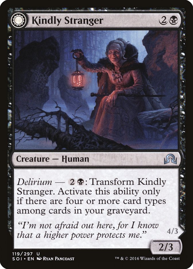 Kindly Stranger // Demon-Possessed Witch [Shadows over Innistrad] - The Mythic Store | 24h Order Processing