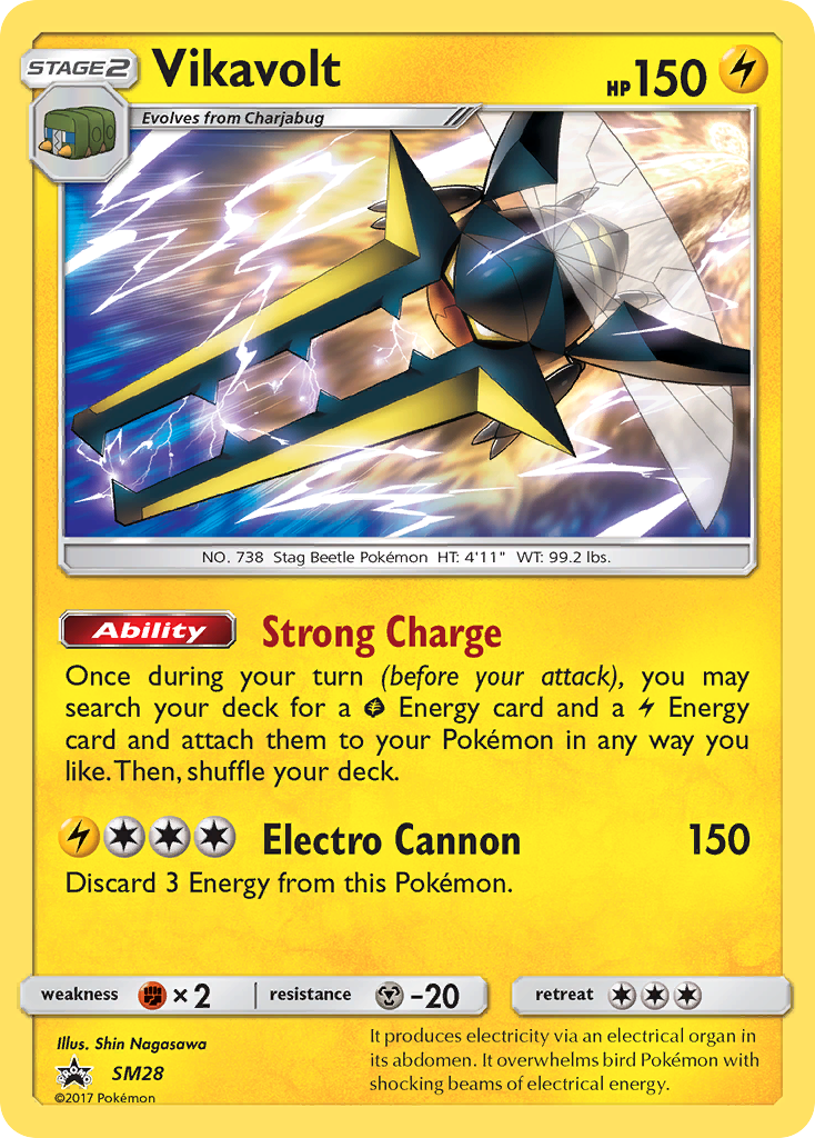 Vikavolt (SM28) [Sun & Moon: Black Star Promos] - The Mythic Store | 24h Order Processing