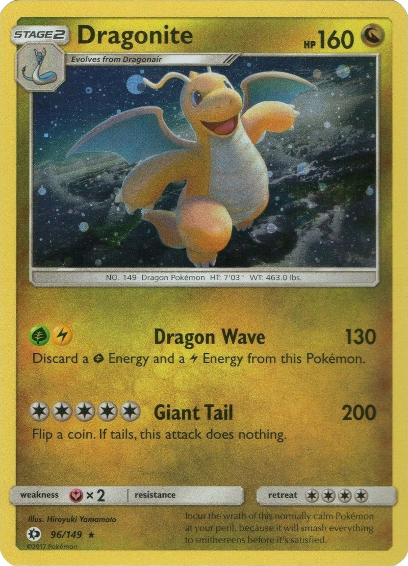 Dragonite (96/149) (Cosmos Holo) [Sun & Moon: Base Set] - The Mythic Store | 24h Order Processing