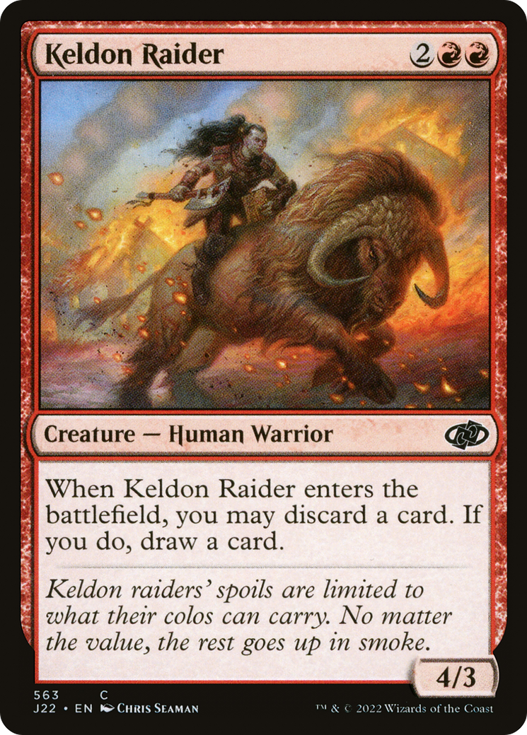 Keldon Raider [Jumpstart 2022] - The Mythic Store | 24h Order Processing