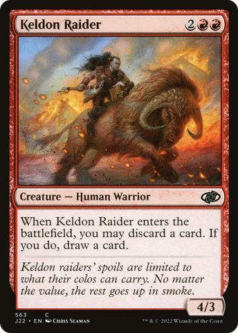 Keldon Raider [Jumpstart 2022] - The Mythic Store | 24h Order Processing