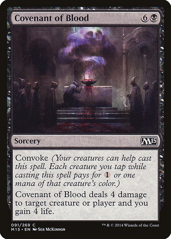 Covenant of Blood [Magic 2015] - The Mythic Store | 24h Order Processing