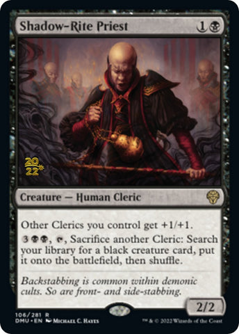 Shadow-Rite Priest [Dominaria United Prerelease Promos] - The Mythic Store | 24h Order Processing