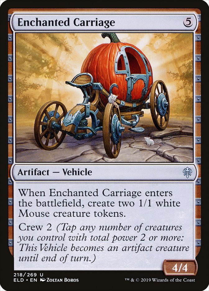 Enchanted Carriage [Throne of Eldraine] - The Mythic Store | 24h Order Processing